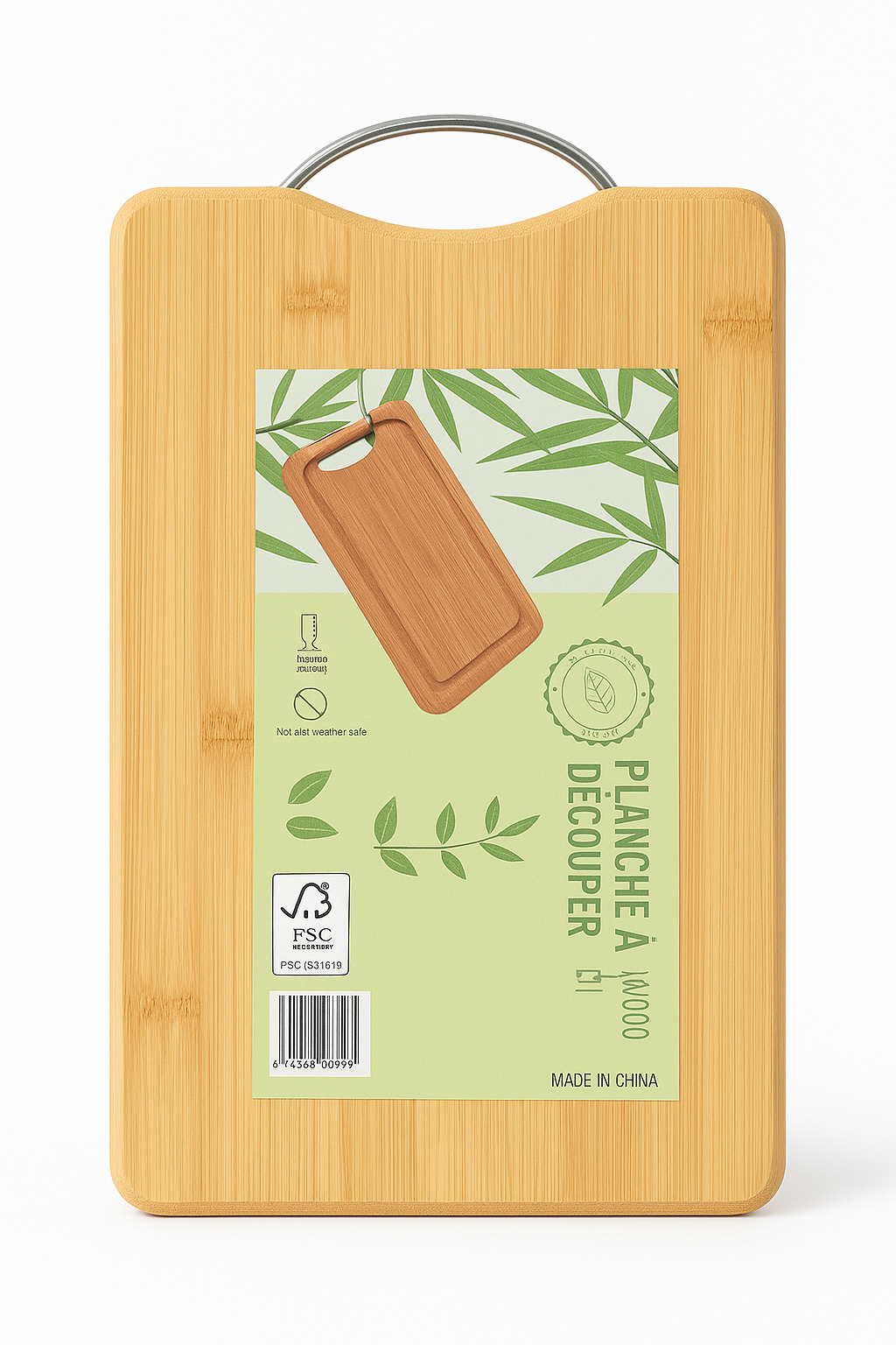 Planche à découper en bambou PM