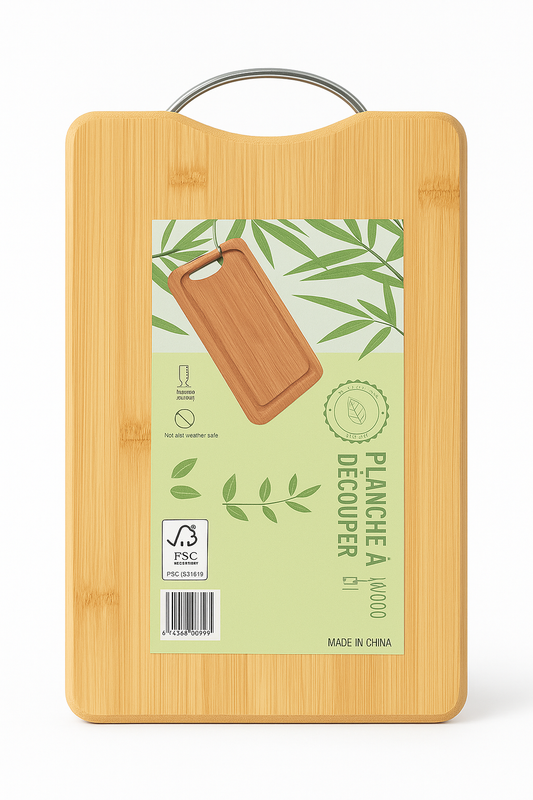 Planche à découper en bambou PM